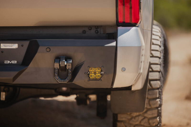Toyota Tundra Rear Bumper - DV8 Offroad - Spec Series, Mid-Width, Steel - Black - `22-`26